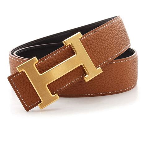 hermes chocolate gold mens belt strap|hermes leather belts.